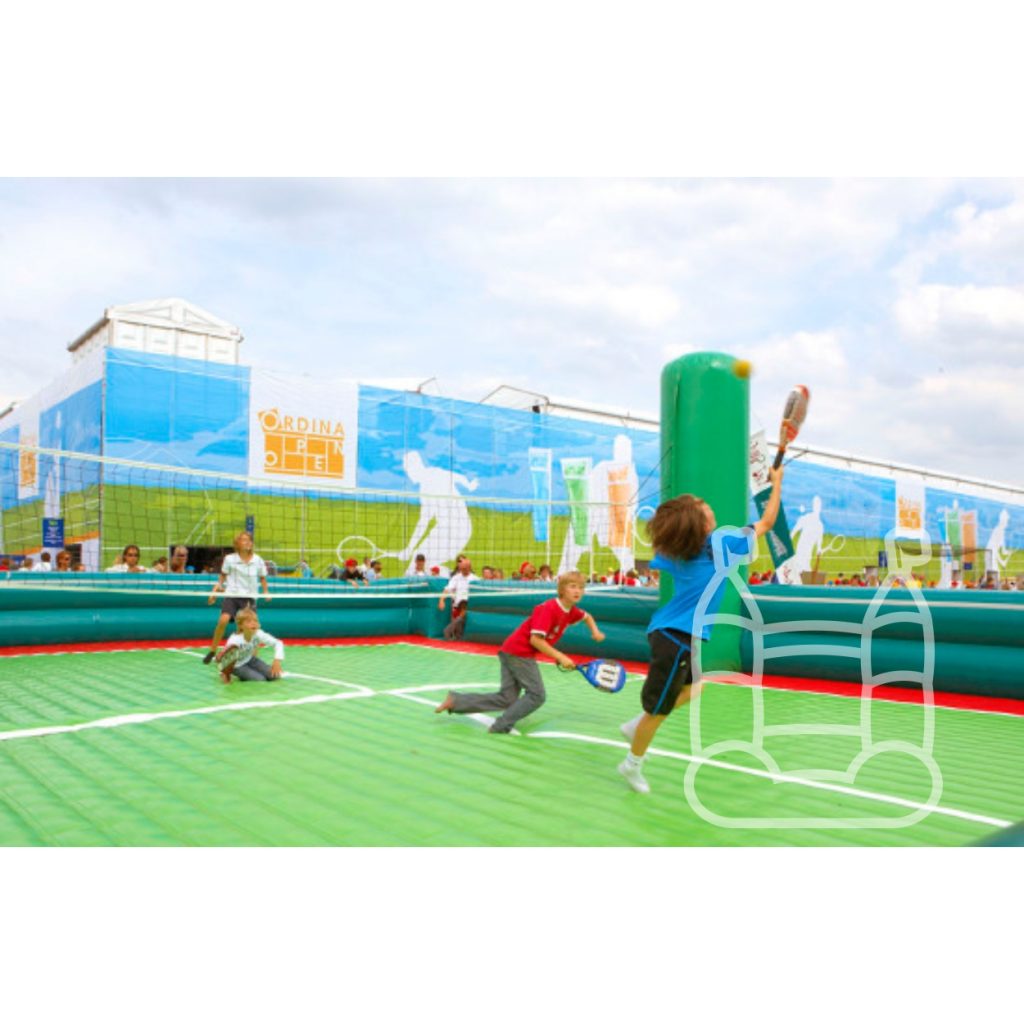 Sportsjumper tennisveld 15x10m huren