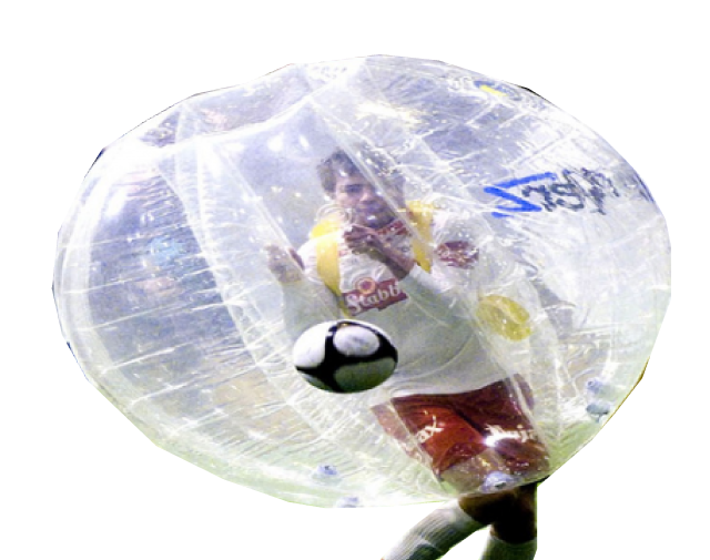 Bubble Voetbal Set van 10 stuks Huren