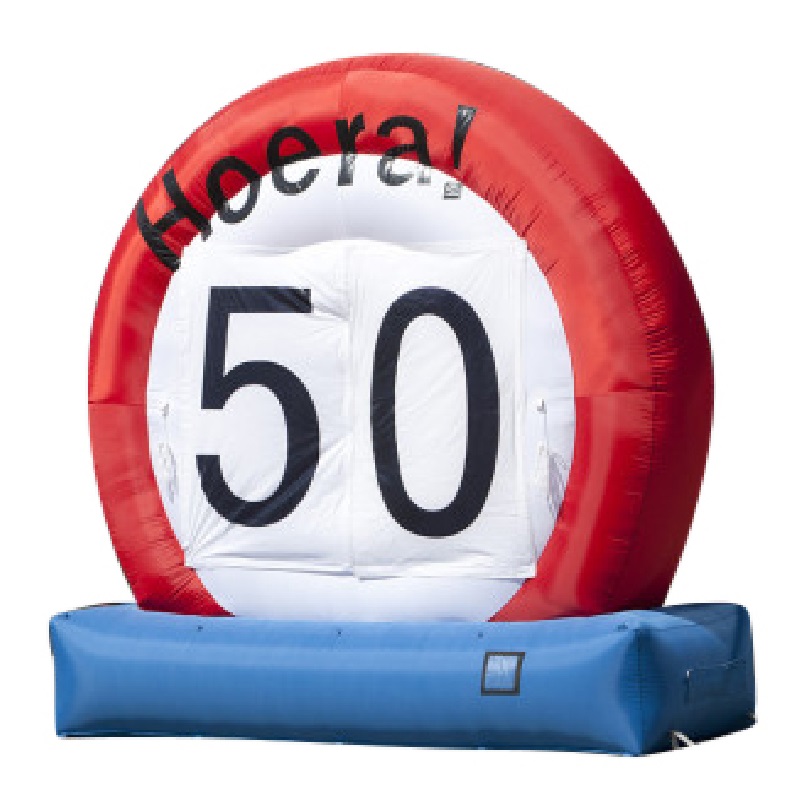 Opblaasbaar Jubileumbord (1t/m99) Huren