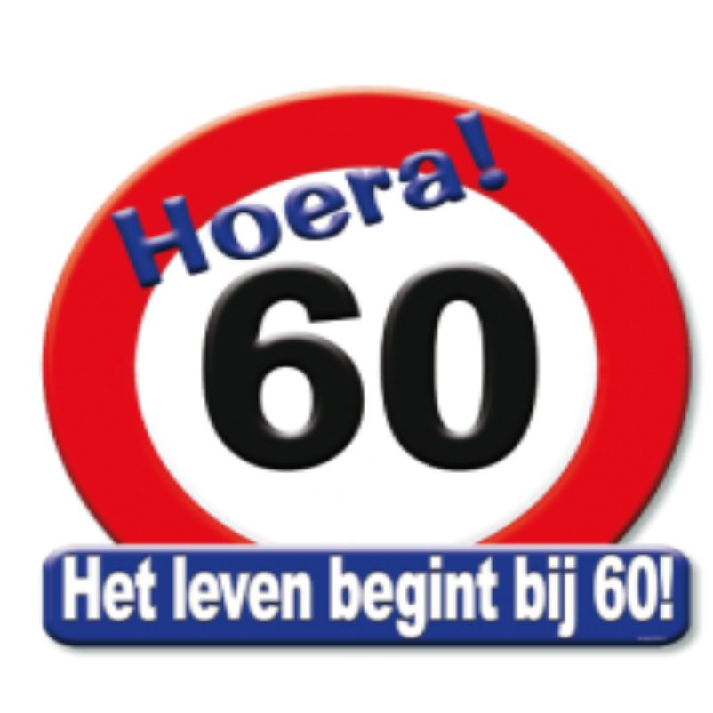Huldeschild 60 jaar kopen