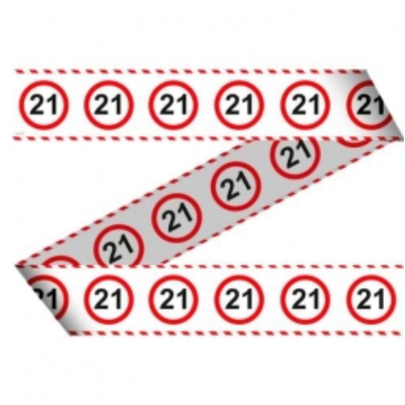 verkeersbord markeerlint "21" 15mtr kopen