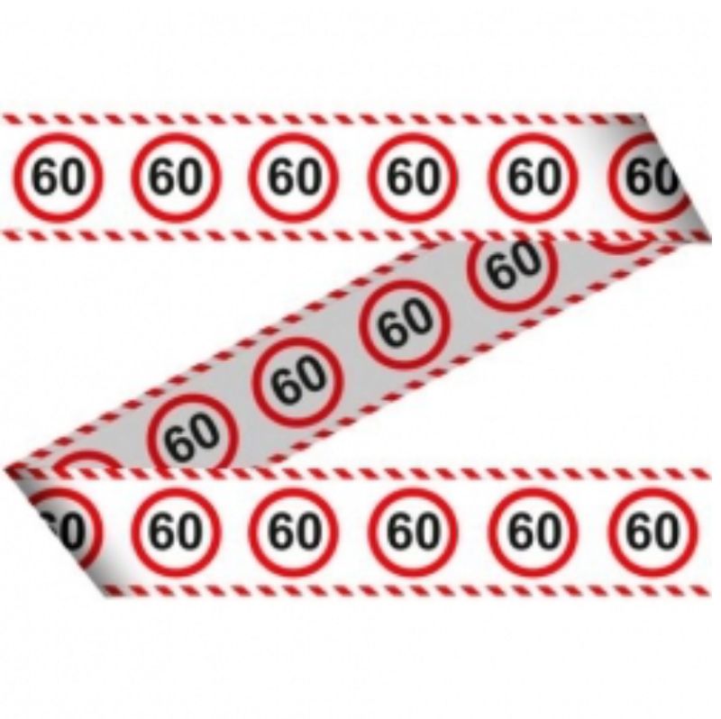 Verkeersbord markeerlint "60" 15mtr kopen