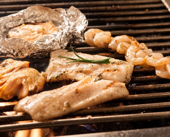 All-in BBQ Enzo pakket VIS per persoon