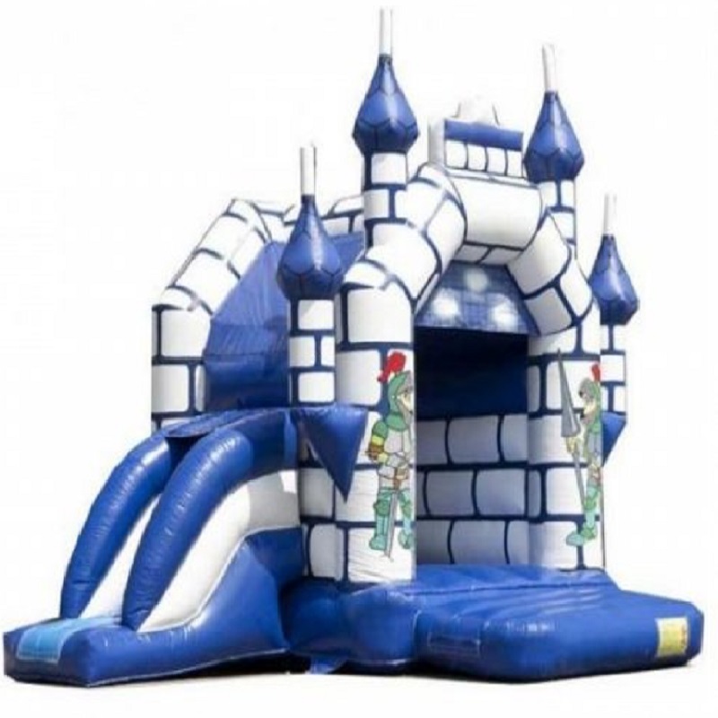 Springkussen Paleis met glijbaan 4x4.5m huren