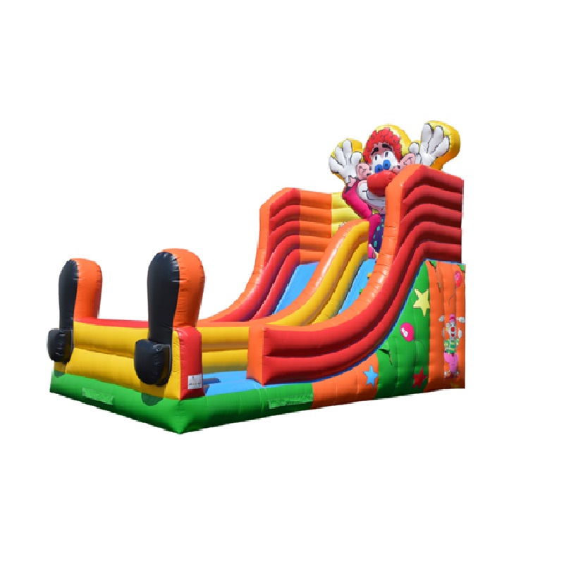 Clown Glijbaan XXL 8x4m huren